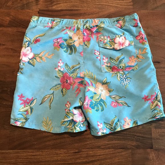 Tommy Bahama Mens Small Hawaiian Bathing Suit - Picture 2 of 4